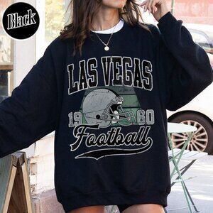 Las Vegas Football Vintage Style Crewneck Sweatshirt 17